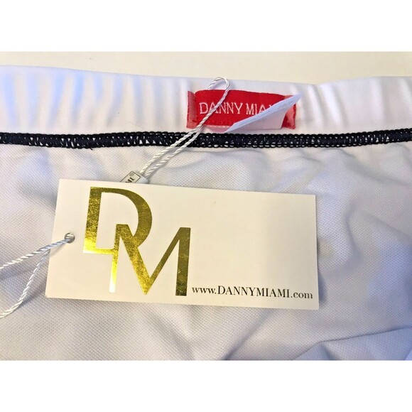 New Men's Danny Miami Greek Key Bikini Swim Brief S Small Sexy Gay - Picture 3 of 8